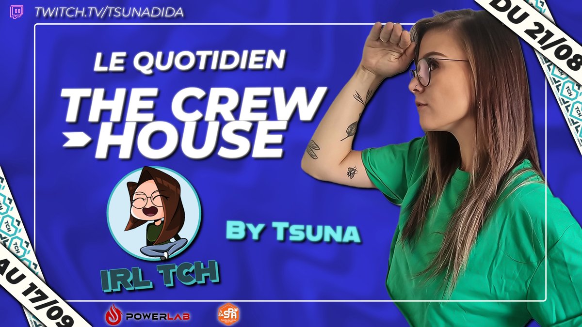 📍Quotidienne #TCH23
Tout les jours découvre les inside de la villa durant le live IRL TCH💙