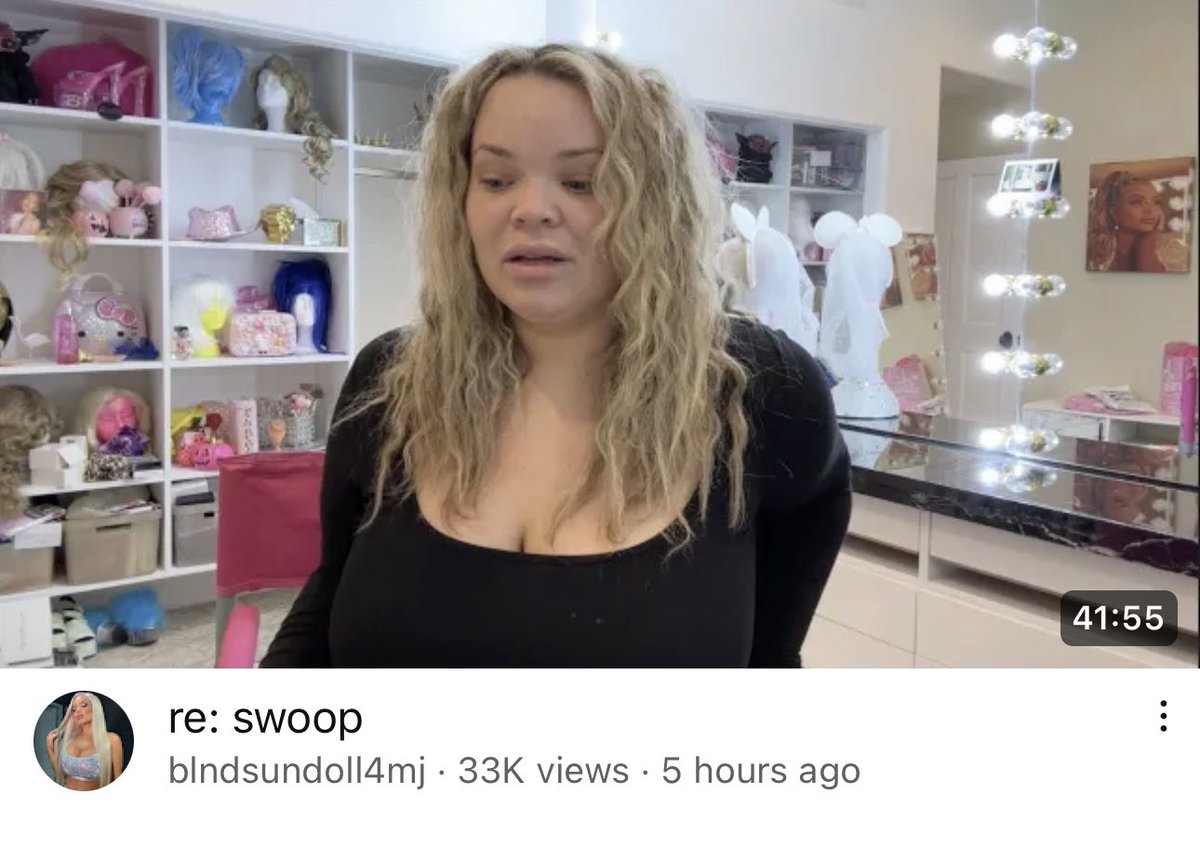 Regardless of how some my feel about Trisha, she too was victimized in this story &amp; weaponized against her will. Trish was able to share her feelings about being manipulated in a terrible situation, and l'm thankful we got the images taken down

Watch: youtu.be/e2F3zLTM58k