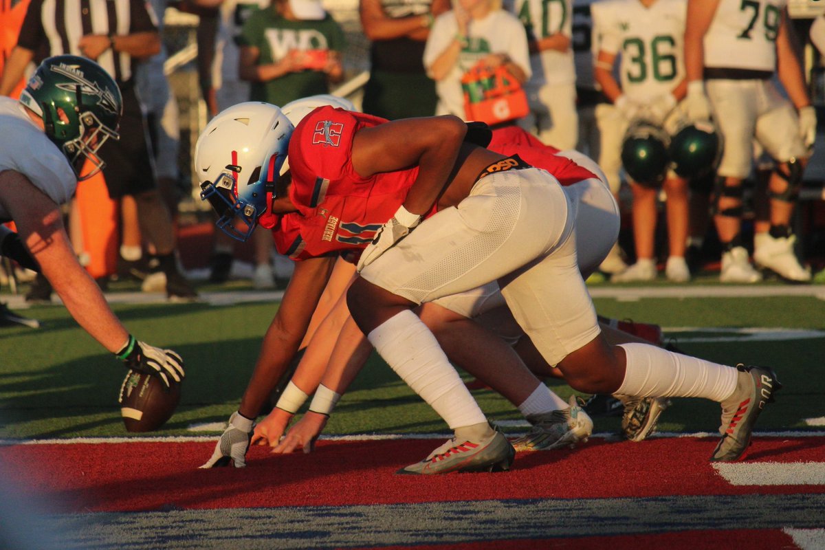 HeritageFtball's tweet photo. Views from our scrimmage last week…Game Week #1 loading…

 📸- @saelahrulo 

#FIGHT #WAR #GD2BAJ https://t.co/s4sVL88Ufa