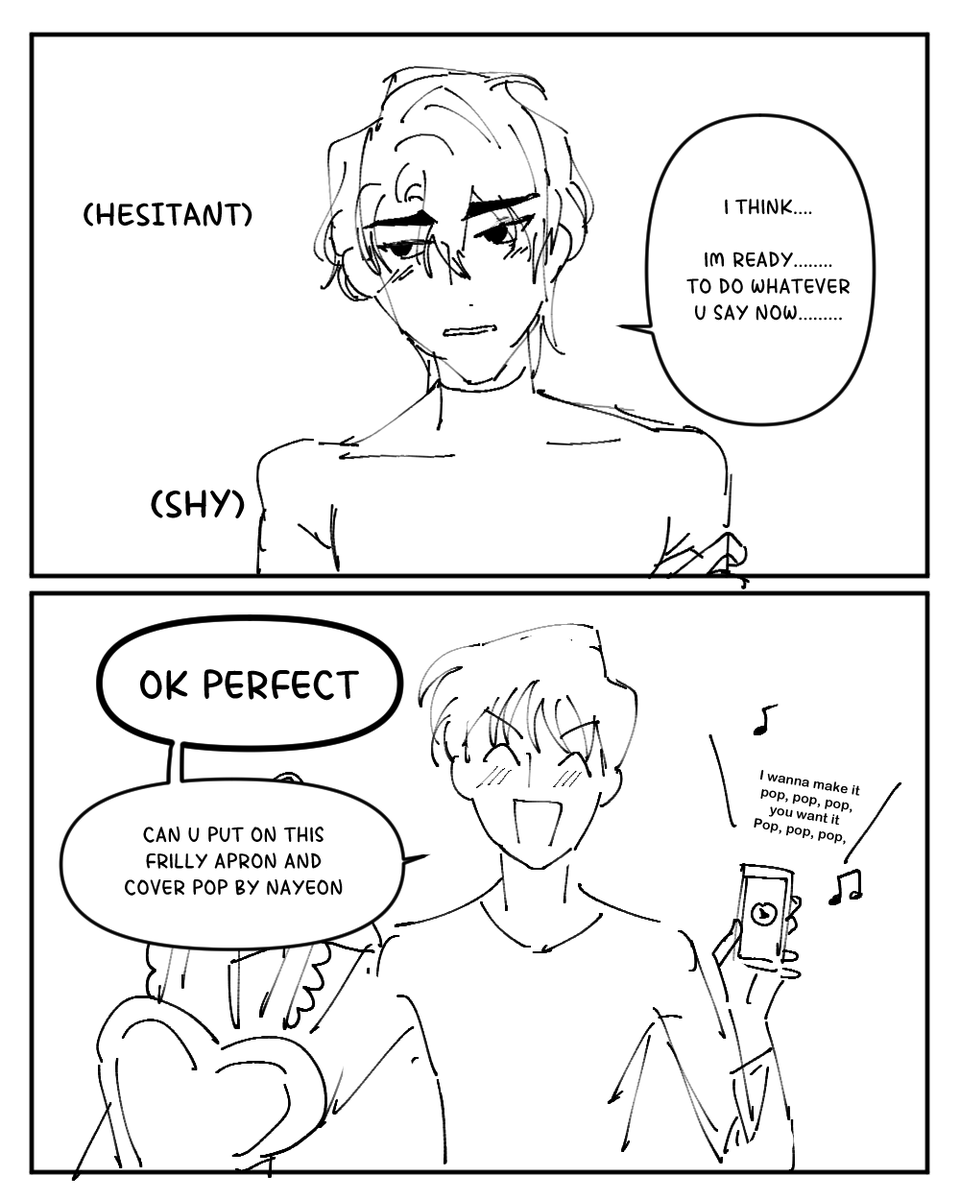 #중독중
post scenario KDJ and YJH try out dom/sub dynamic 
