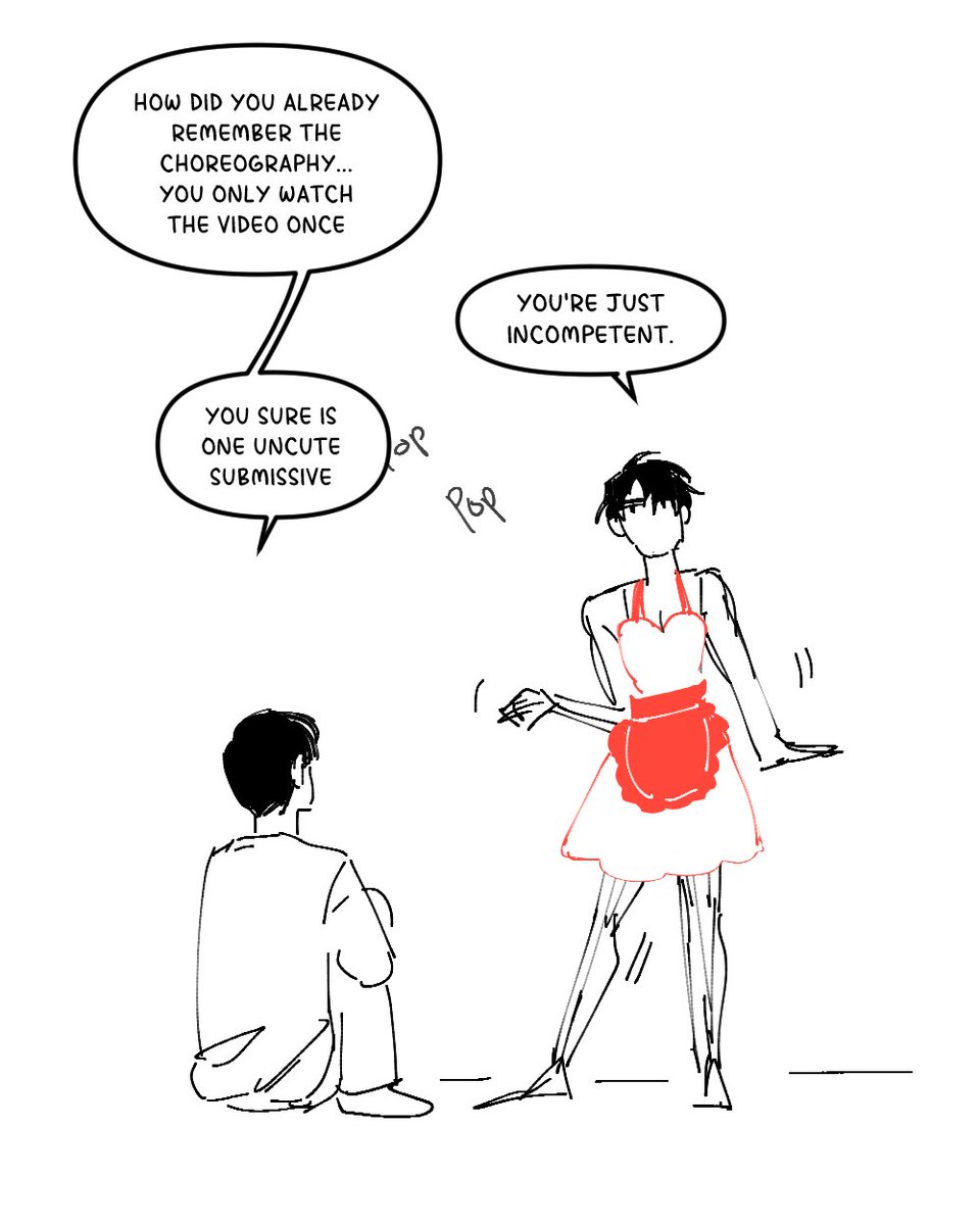 #중독중
post scenario KDJ and YJH try out dom/sub dynamic 
