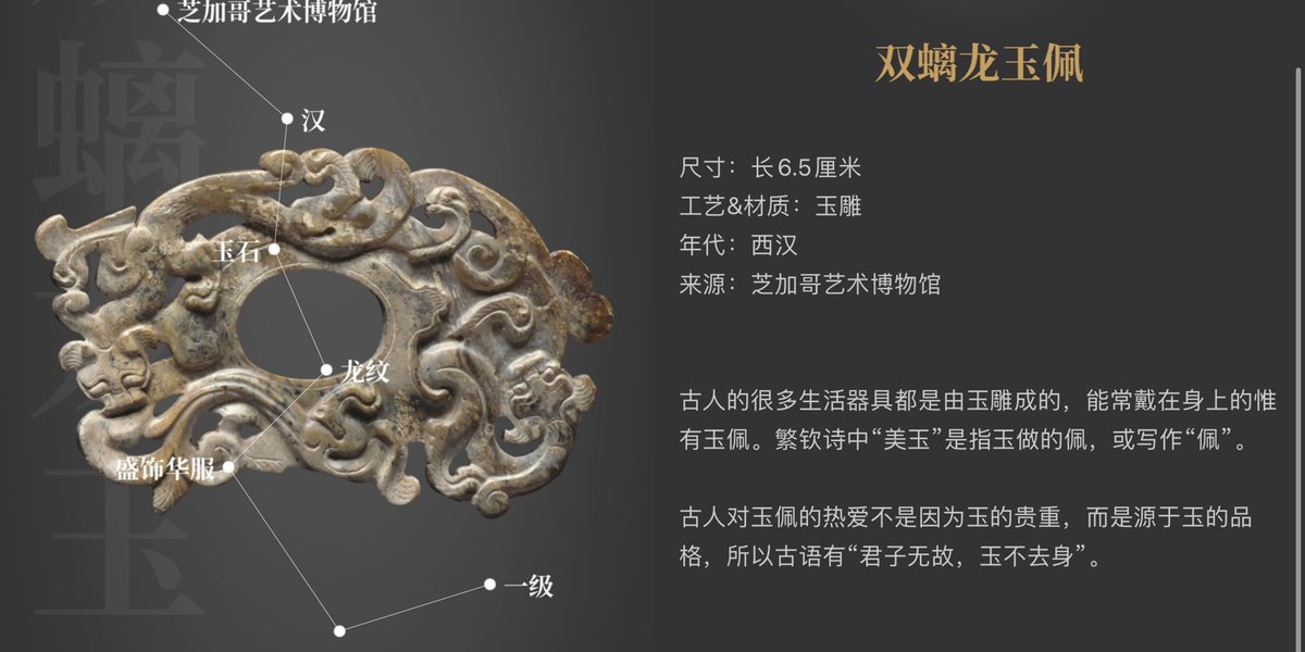 prc9999's tweet photo. Dragon-shaped jade pendant|Western Han Dynasty
#dragon #totem #dragonpattern #handcrafting #handcrafted #handmade #handcrafts #handicraft #girlaccessories #Chinesetraditional
#chinese_style #Chinaculture #intangibleculturalheritage #Jadeware #Jadeproducts https://t.co/xV8X8NFsun