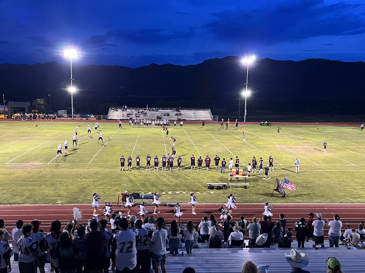 CoachAChic12's tweet photo. Game 1 of the season Complete, and we came back home with the W!
St. David High School 50
Ray High School 0

Grayson Merrill 
Passing 6-11 91 yards 3 TDs
Rushing 10 carries 175 yards 2 TDs

Chase Pacheco
Rushing 15 carries 76 yards 1 TD
Receiving 1 catch 28 yards 1 TD https://t.co/HpgEpn4Ery