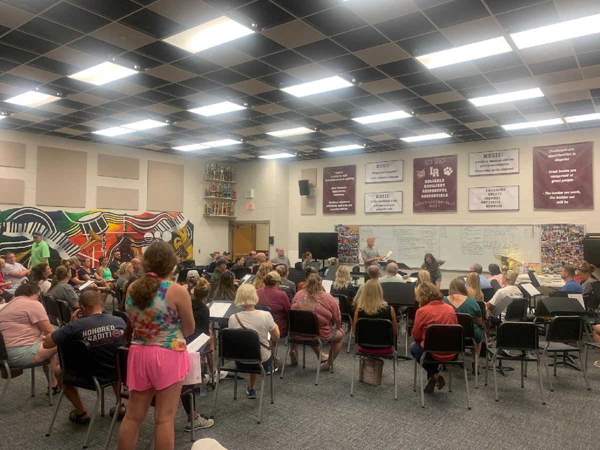band_log's tweet photo. Happy Last Night of Summer ☀️ We had a wonderful summer gearing up for our 2023 season!

Thanks to staff, parents, &amp; volunteers for their continual support and care. And thanks to our students for all of their hard work, dedication, and passion.

Let our season begin…! https://t.co/7ARn3eeuMk