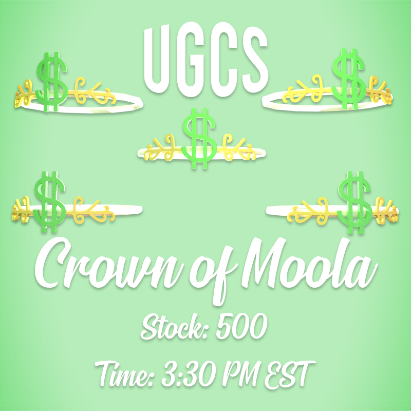 UGCSrbx's tweet image. New in game FREE UGC limited dropping soon!

⏰Release: 8/21/23  3:30 PM EST
📷Request: Join group &amp;amp; Game to obtain it!
🎮Group: roblox.com/groups/3292939…
💯Link:roblox.com/catalog/145123…
🤖Discord: discord.gg/ugcs