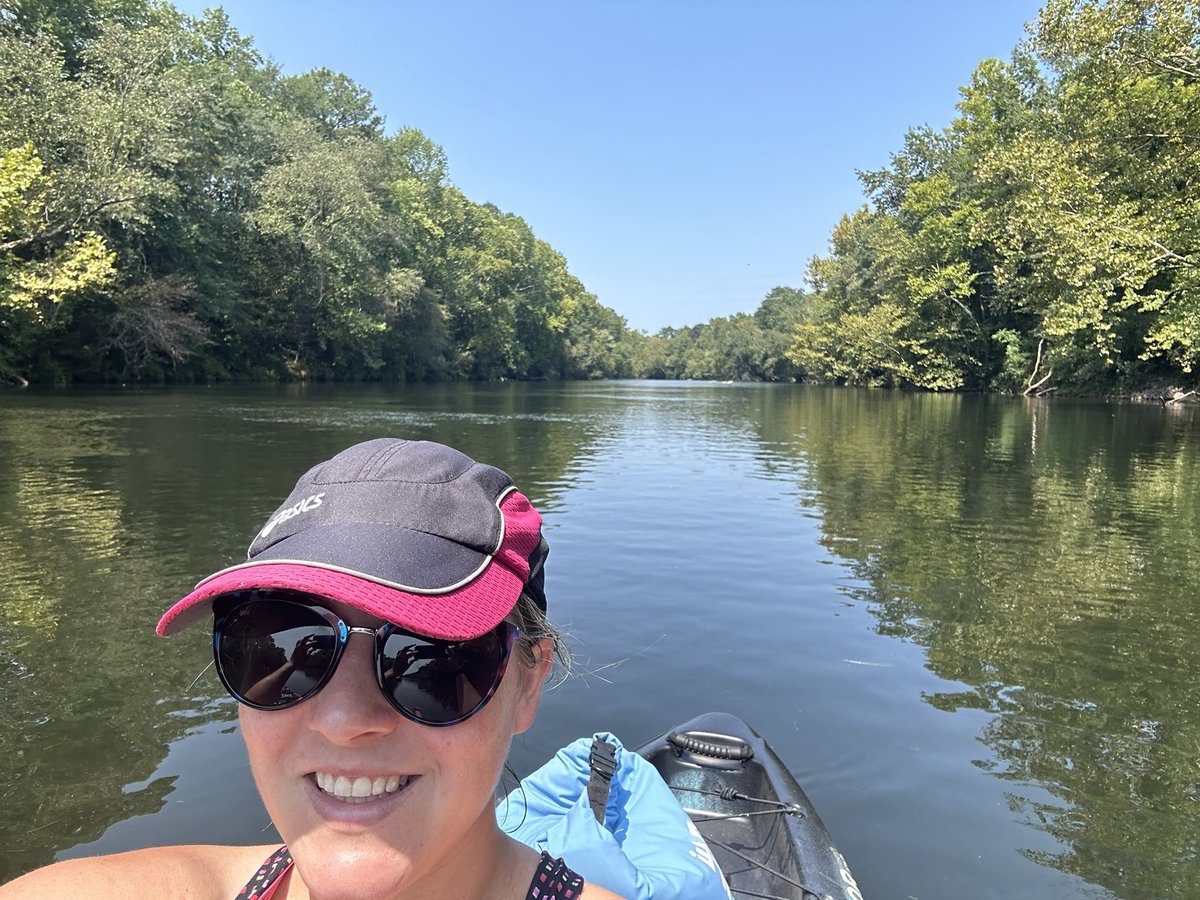 Kayaking this weekend was just what I needed before starting another work week. Time outside is always time well spent.