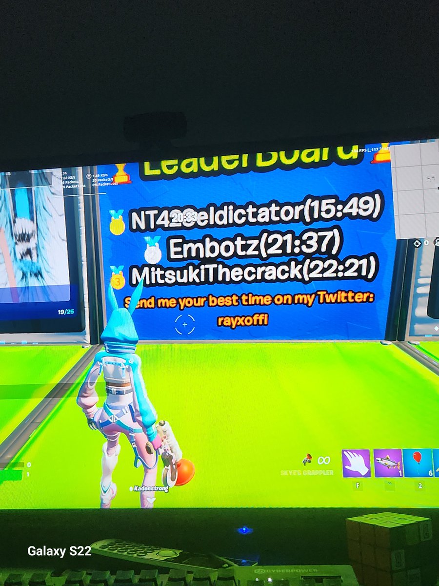 Hunter_gemme's tweet photo. @rayxoffi I beat the score on second place https://t.co/kf7xpfrUv3