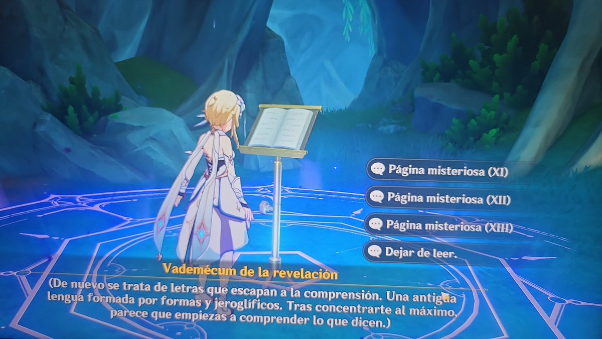 hikariheartdawn's tweet photo. Me he puesto a explorar y encontré las 12 página del libro que nos permite entrar al "abismo" pero... me di cuenta que en realidad son 13 páginas en total así que... en donde pudiera estar la página 10 que me falta 🤔 
PD: @Dodo_Rexy tu decías que eran 13, cuanta razón tenías 😆 https://t.co/HKzOZibDkb