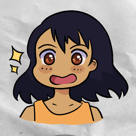 Kartheds's tweet photo. icon doodling while watching nichijou!! https://t.co/zgm0PZ2MTR