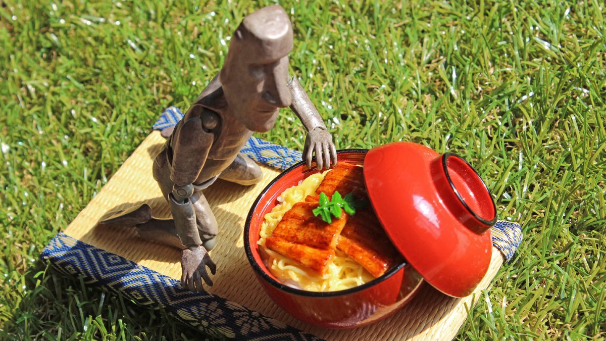 ateliercook's tweet photo. 「うなぎの日でも何でもなくても、食べたくなる日はありますね🗿🩷」
.
※こちらはBASE店限定商品です
https://t.co/KVzGyHuYux
.
#食品サンプル
#フェイクフード
#fakefood
#ミニチュア
#マスコット
#アトリエクック
#モアイ
#うなぎ
#うな丼
#夏 https://t.co/zjQnHHPGEv