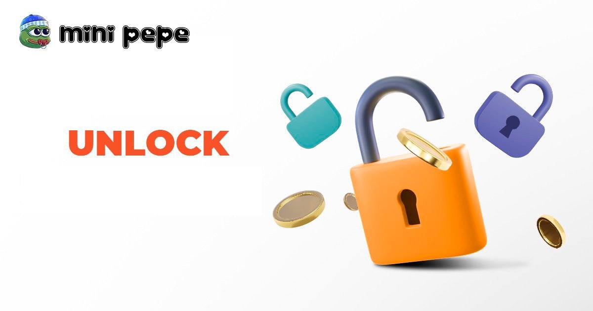 We have reached cooperation with a number of top cryptocurrency spot exchanges, and we expect to launch spot exchanges one after another in September. Tokens unlocked before September 30th will be permanently destroyed.

Unlock link：minipepe.me/#/unlock

#Minipepe