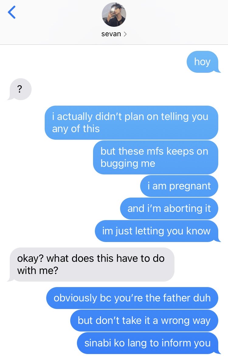 jjungwonspace's tweet photo. accident. 
╰ a #sunki au wherein

theo (ksn) got pregnant by his long time rival, sevan (nk). and he demands an ab*rtion https://t.co/ZYAm2yNoye