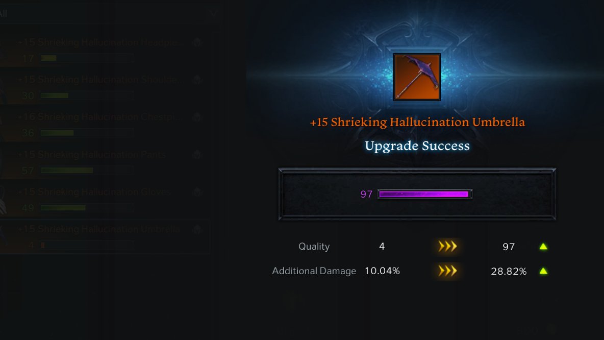 k1bakun's tweet photo. Holy quality! 1st tap weapon on my Aero!? 😱 @playlostark

#lucky #lostark #lostarkcreator #aero #aeromancer #mmorpg #quality #specialist #gamergirl https://t.co/PGxNzbCAjB
