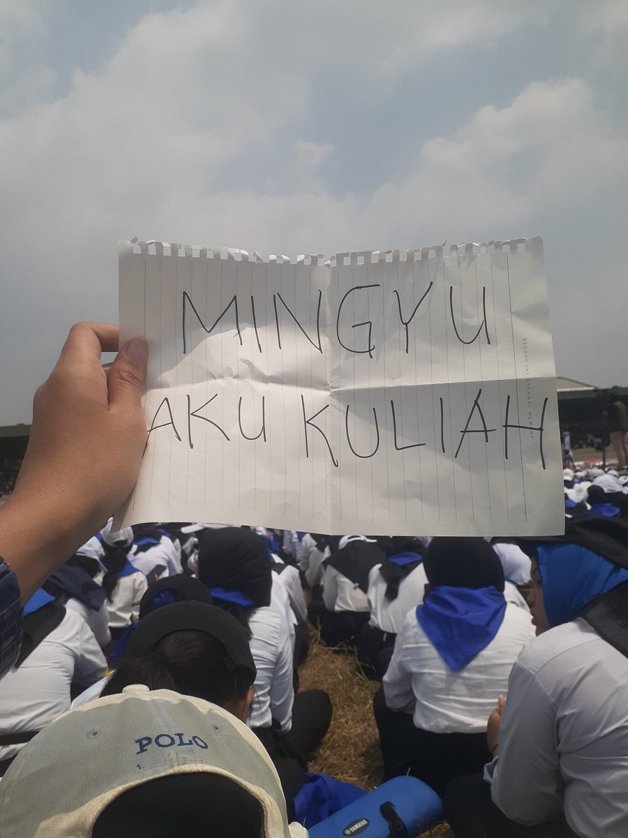 MINGYU AKU KULIAH DI UNJ!!!

#MABAUNJ2023 
#PKKMBUNJ2023 
#UNIVERSITASNEGERIJAKARTA 
#UNJUNGGULBERPRESTASI
#SEVENTEEN
#MINGYU
#HOSHI