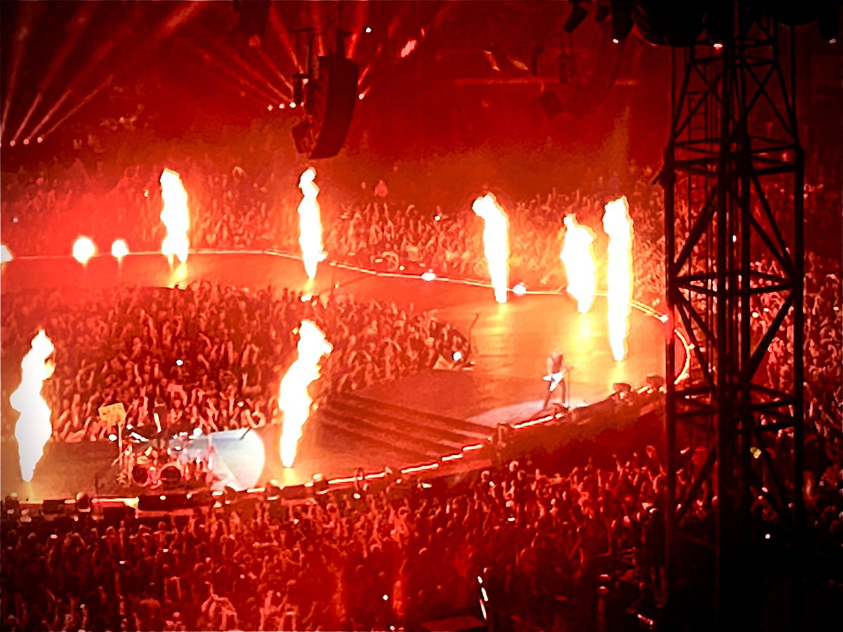 Metallica in the books.  Great show!