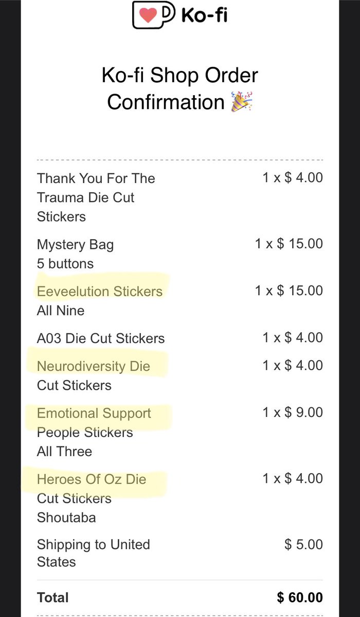 Did I get my largest <a href="/kofi_button/">Ko-fi</a> order to date last night?

Yes; yes I did. 

Am I freaking out?

You bet!