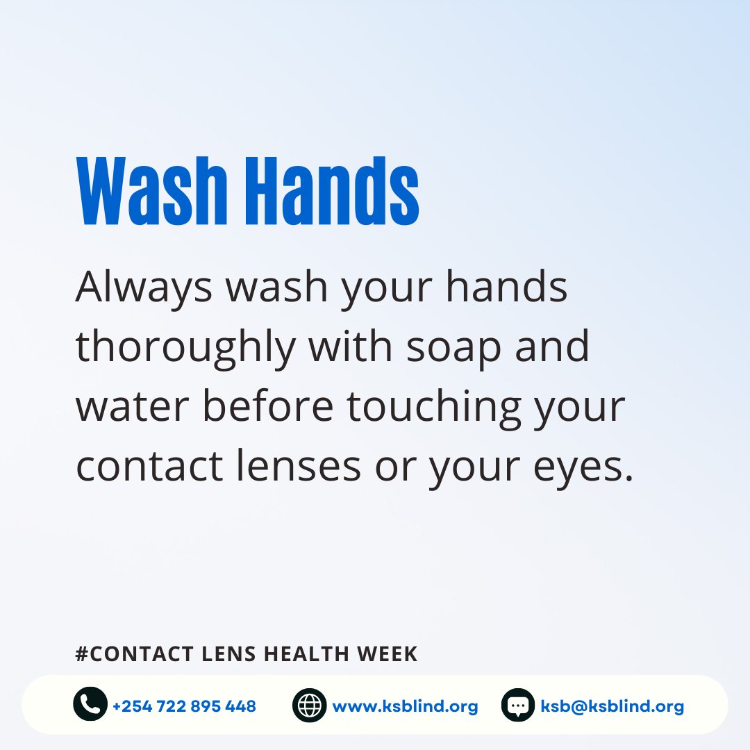 teamksblind's tweet photo. ποΈ It's Contact Lens Health Week! ποΈ
Proper contact lens care is essential for keeping your eyes healthy and comfortable. During this week, we're sharing tips and info to help you maintain good contact lens hygiene.
#ContactLensHealthWeek #EyeHealthMatters https://t.co/TCJy0FAG71
