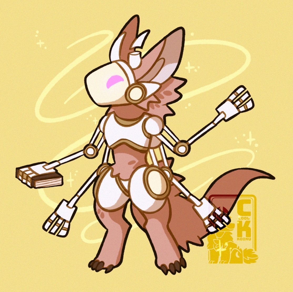 SimLutherProot's tweet image. Continuing on posting Lu art, here&apos;s a cool piece by @CoolKoinu 

#protogen (this is probably how you use tags right?)