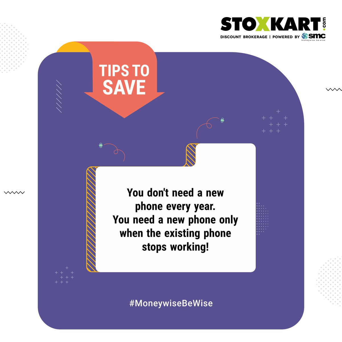 stoxkartonline's tweet photo. The intelligence is in how you spend your money! Spend it wisely. 

#Stoxkart  #StoxkartApp #Stocktrading #Trading #StockMarket  #SavingTip #Savings https://t.co/feVKKrhXRq