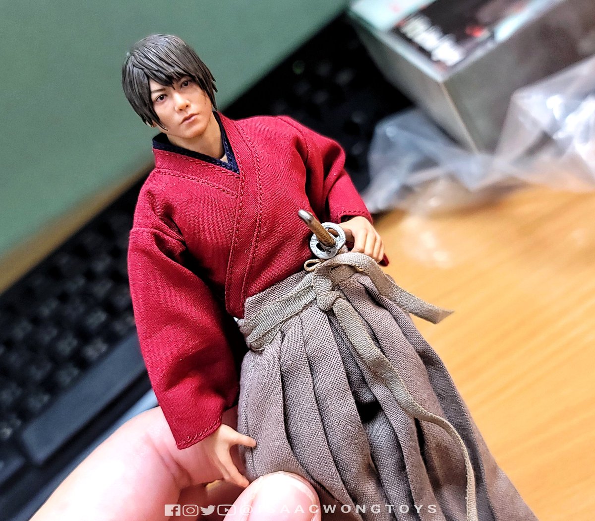 isaacwongtoys's tweet photo. [AT Custom] 
1/12 るろうに剣心 (Movie ver.)

More photo on my Facebook Page:
https://t.co/Bkcm1BvFul

#ATCustom #るろうに剣心 #RurouniKenshin #IsaacWongToys https://t.co/AEjjtshkmC