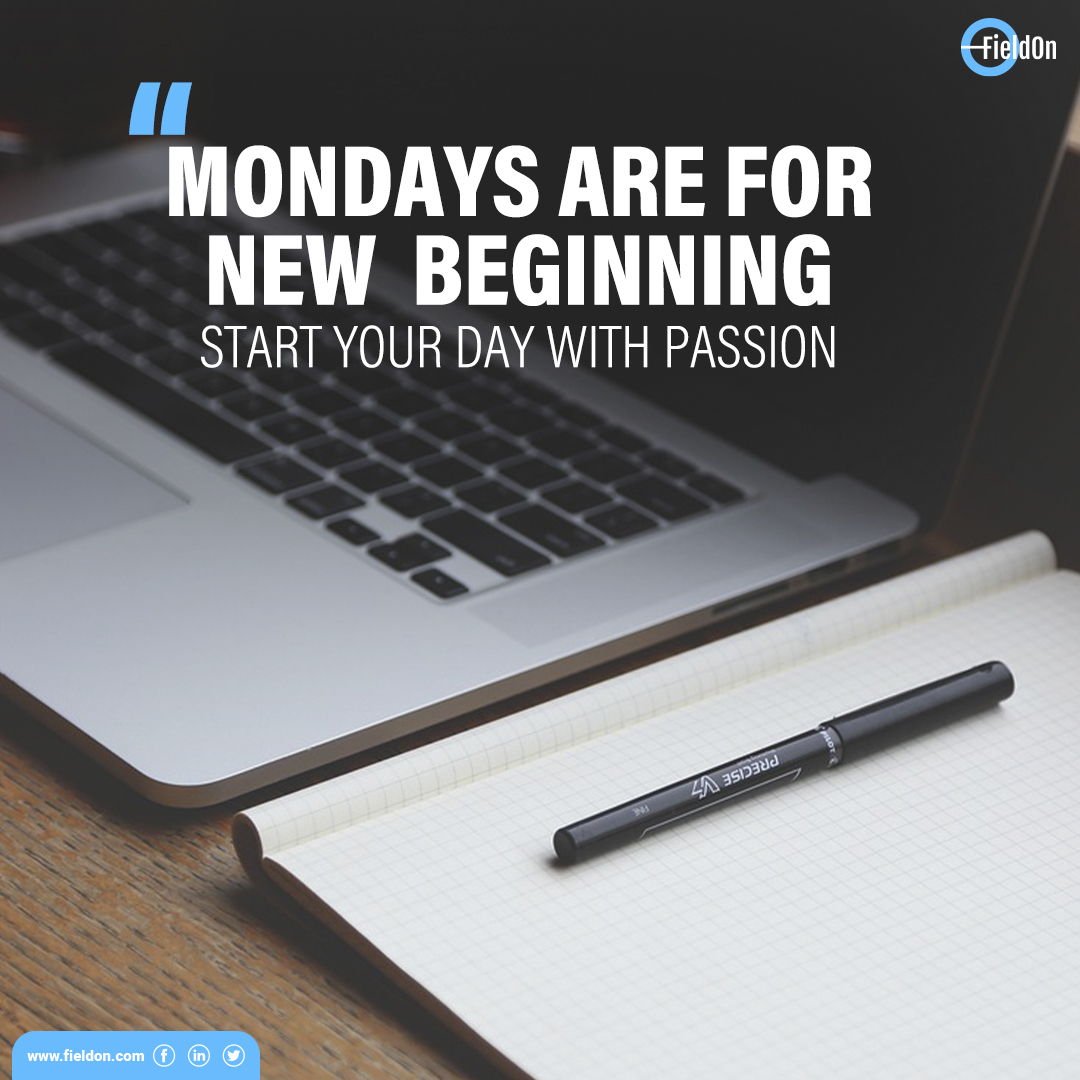 FieldOn__'s tweet photo. Mondays are for New Beginnings! Let FieldOn empower your field service management with innovative tools and technologies! Elevate your operations and conquer this week's challenges with confidence!
#FieldOn #MondayMotivation #NewWeekNewGoals https://t.co/Z501R9nvnf