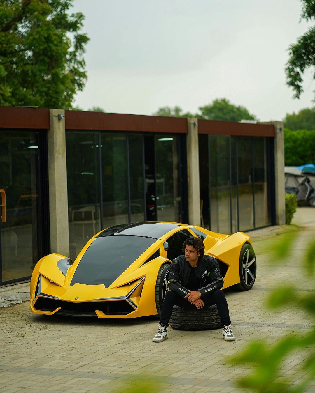 A youth in Gujarat creates a Lamborghini inspired car for a mere Rs 12 lakh