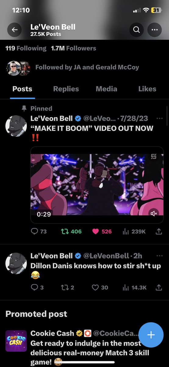 TylanWalterr's tweet photo. @LeVeonBell done https://t.co/zp1Pvu0iUg