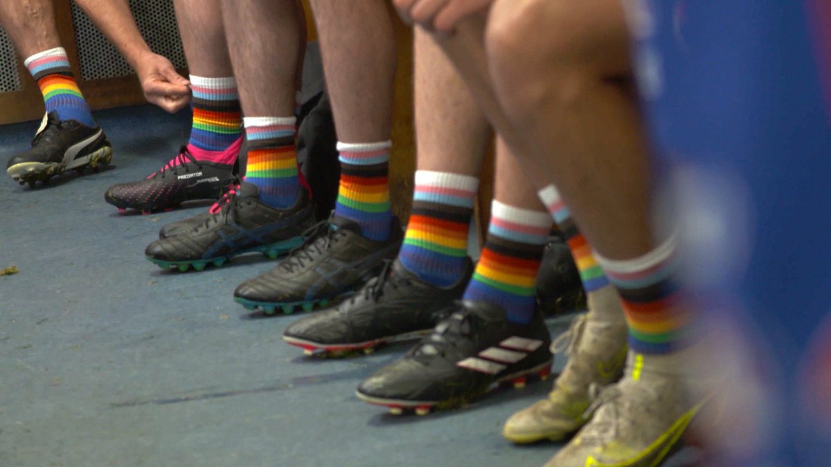 Language counts. Footballers tell ⁦⁦<a href="/4corners/">Four Corners</a>⁩ how homophobic slurs can internalise self loathing. That it’s part of the culture. Their terror that if teammates discovered they were gay they would hate them. ⁦<a href="/Milliganreports/">Louise Milligan</a>⁩