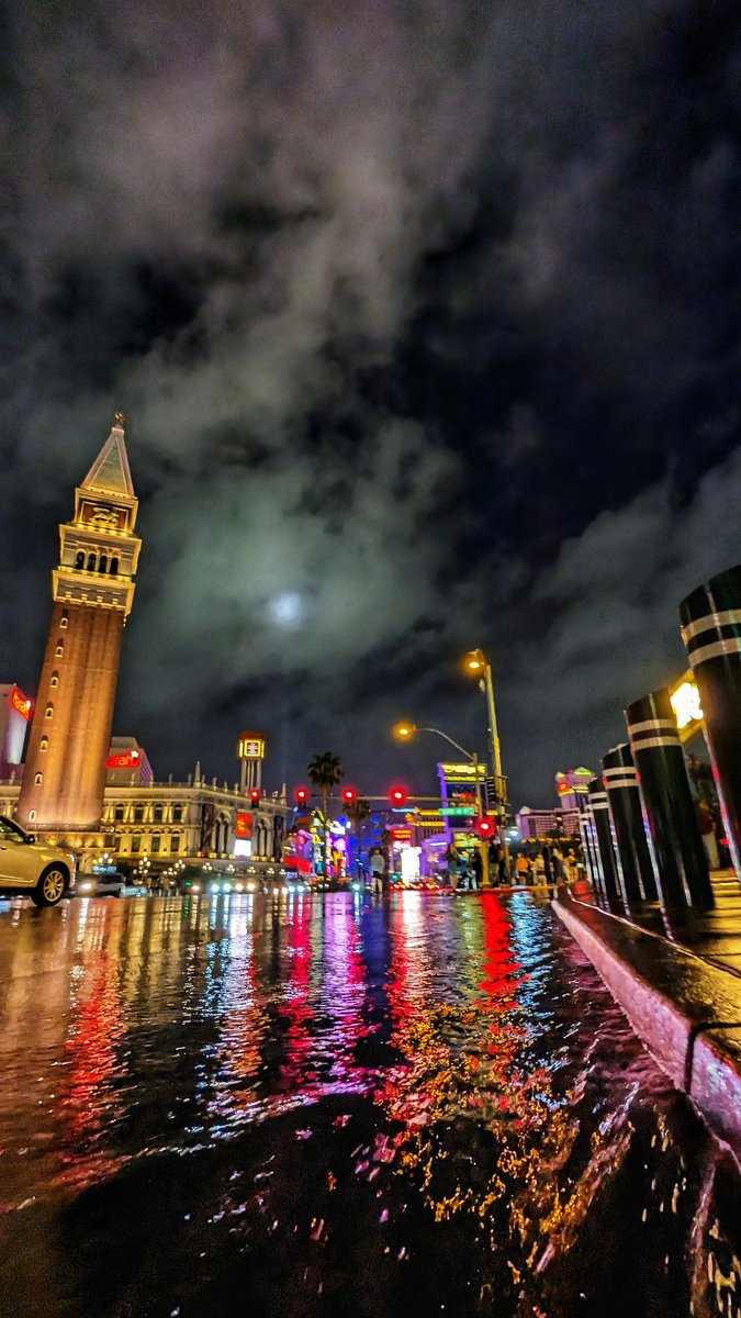 No city looks better wet