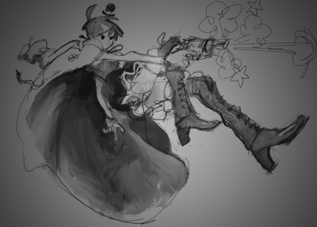 HellishGambler_'s tweet photo. Concept for the Magical Girl Game Jam...
(Magical Girl x Noir Novel)

#gamejam #indiedev #MagicalGirlGameJam #MGGJ8 https://t.co/h65kt4m5zu