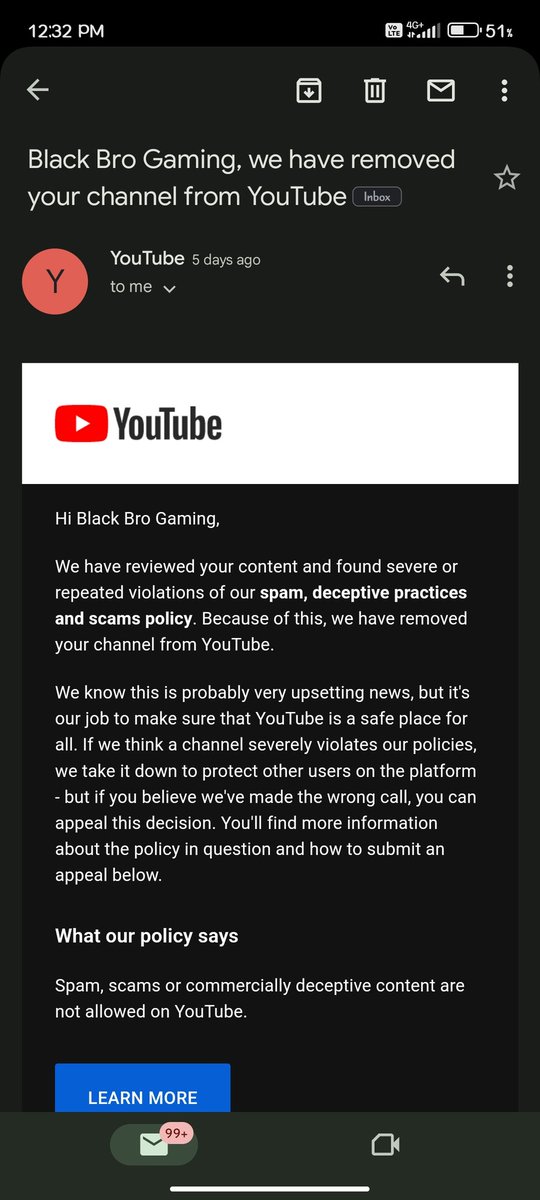 Black98628Bro's tweet photo. Dear @youtube @TeamYouTube I am anas 
Plz recover my youtube channel
Chhanel URL :- https://t.co/feCVHS55ie https://t.co/lqgv8eHlYZ