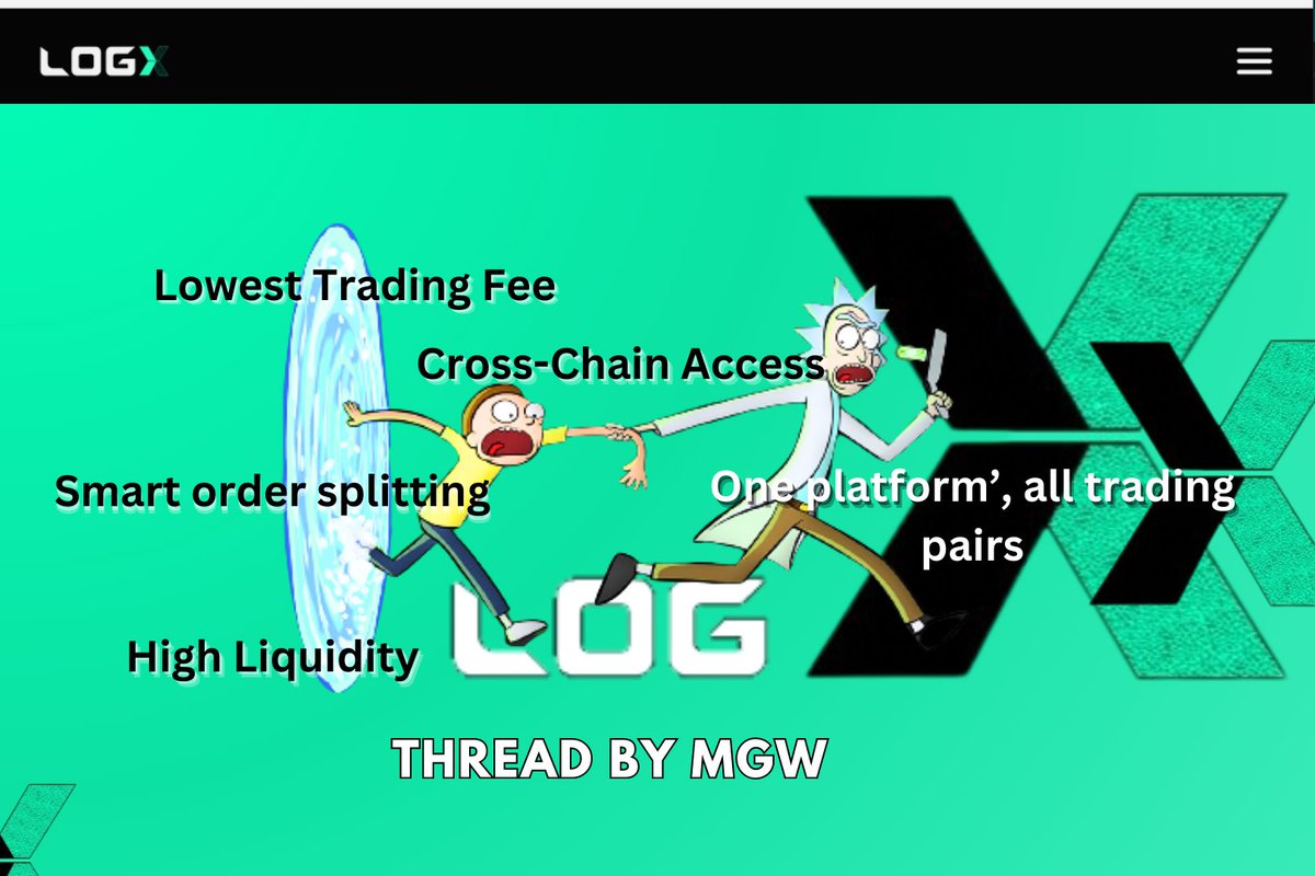 🔅Strap in, because you are about to get blown away by the conversation between #RickAndMorty as they unfold a new innovation by <a href="/FlintLabsHQ/">Flint Labs</a>,

•Named <a href="/LogX_trade/">LogX 🪵</a> 👑,

As a curious mind, I and <a href="/0xemma_/">zubby | content creator 🧠(Ø,G)</a> are sneaking into the lab, to eavesdrop on their discussion☺️.

A thread 🧵⤵️