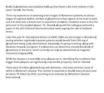 National newspaper The Hindu highlights NBRC's clinical research- "A trial to test a new path for preventing Alzheimer’s."
#neuroscience #Alzheimers #brainsciences #Health

Read: epaper.thehindu.com/ccidist-ws/th/…

<a href="/DBTIndia/">Department of Biotechnology</a> <a href="/IndiaDST/">DSTIndia</a> <a href="/DrJitendraSingh/">Dr Jitendra Singh</a> <a href="/rajesh_gokhale/">Rajesh Gokhale</a> <a href="/PMOIndia/">PMO India</a>