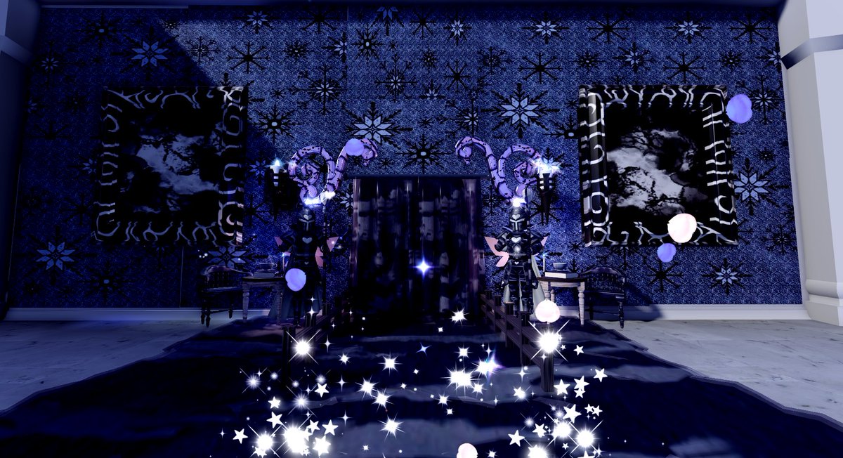 3nty66's tweet photo. HERES MY DARK ICE FAIRY DORM✋🏾. ( I might re-do it because i’m getting bored of it plus it feels generic) (more pics under thread) #royalehigh #royalehighcampus3 #royalehighdorms #royalehighphase5 #royalehighnew #phase5 https://t.co/gZA1KIBI5K