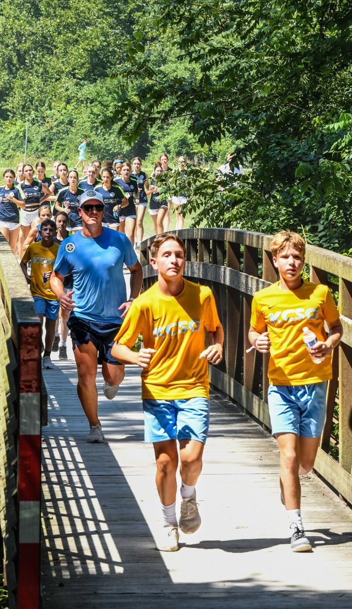 MarcusKelcher's tweet photo. Today was a good day.  Despite the temps 🥵 we had over 200 players and parents take part in our first annual @KansascitySG 5K Run 🏃🏼‍♀️🏃💨

Special thanks to @FleetFeetLNK for handling all race day operations.  

Lori your the best 👊🏼 https://t.co/KZMY0iE1X4