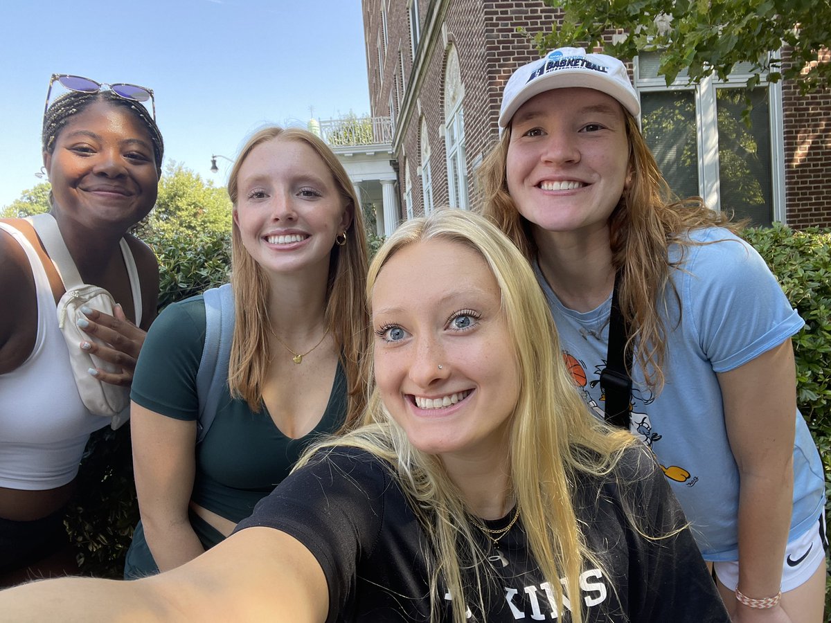 Move in day, 2023. Welcome home to our two freshmen! 🏠