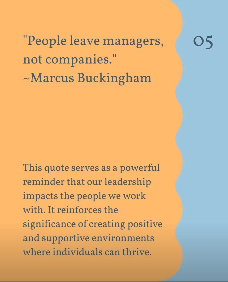 These quotes serve as a powerful reminder that our leadership impacts the people we work with. It reinforces the significance of creating positive and supportive environments where individuals can thrive.
