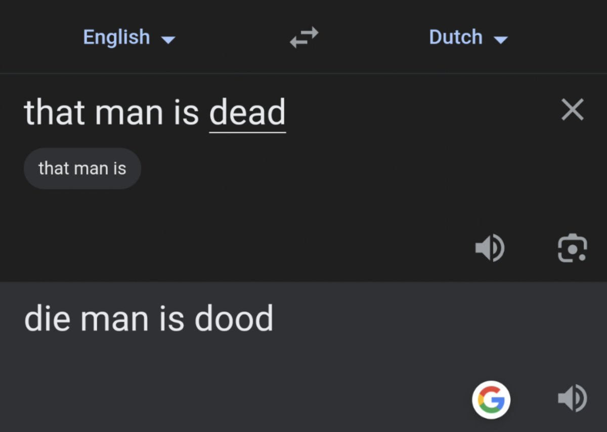 punkittdev's tweet image. dutch is a fake language there's no way