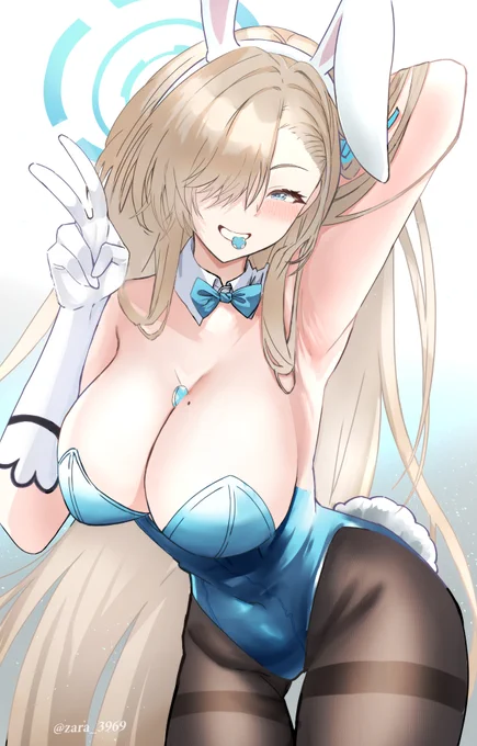 アスナ#バニーの日 #ブルアカ 