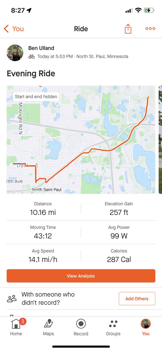 AgentUlland's tweet image. #WorkoutSunday
A 10 miler ride