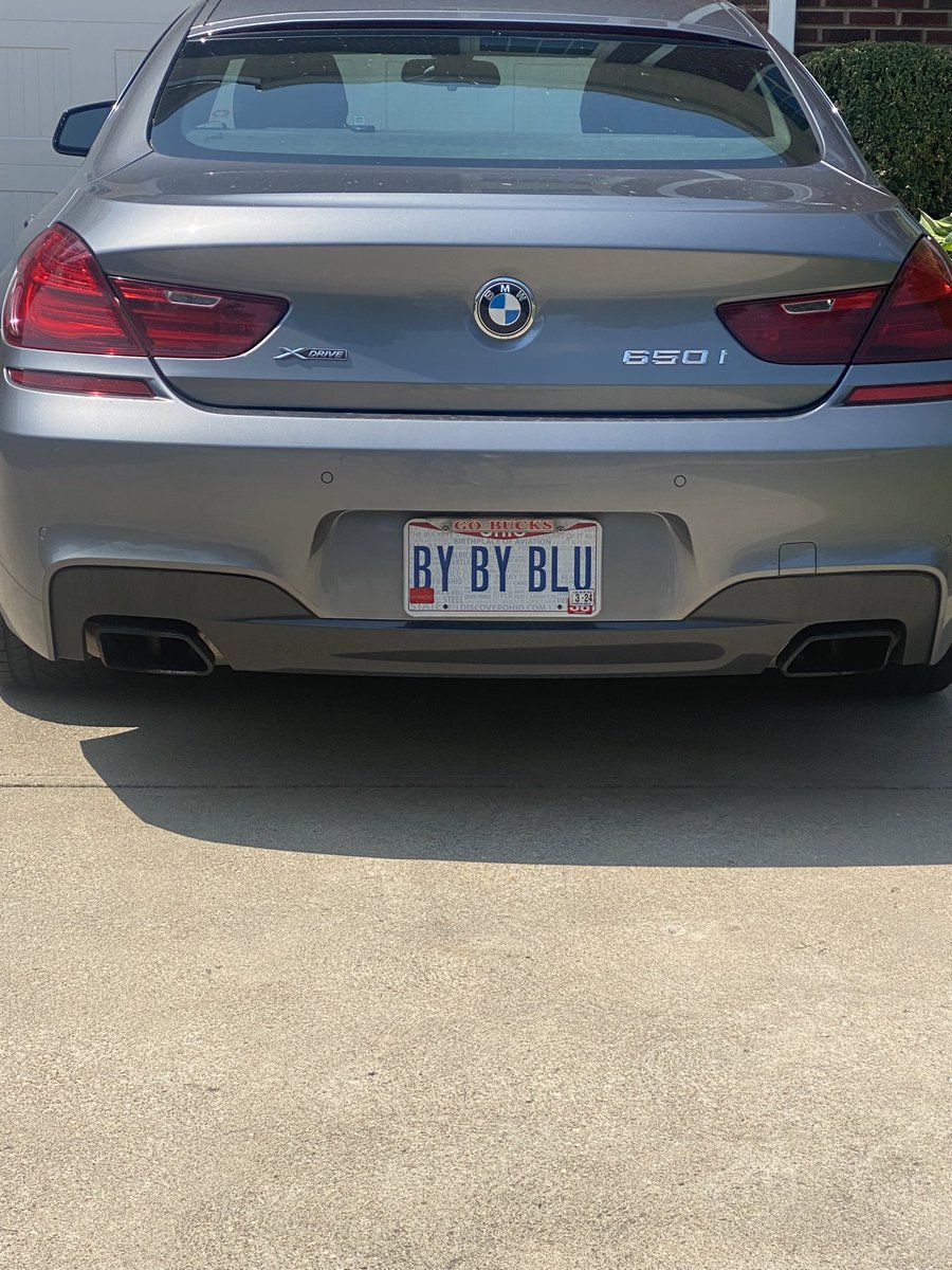 PLAGS79's tweet photo. @JimTressel5 My friend’s car; we were there when this play was called. Let’s hope Coach Day can get that vibe back very soon! 
Go Bucks! https://t.co/LqyihRwdvv