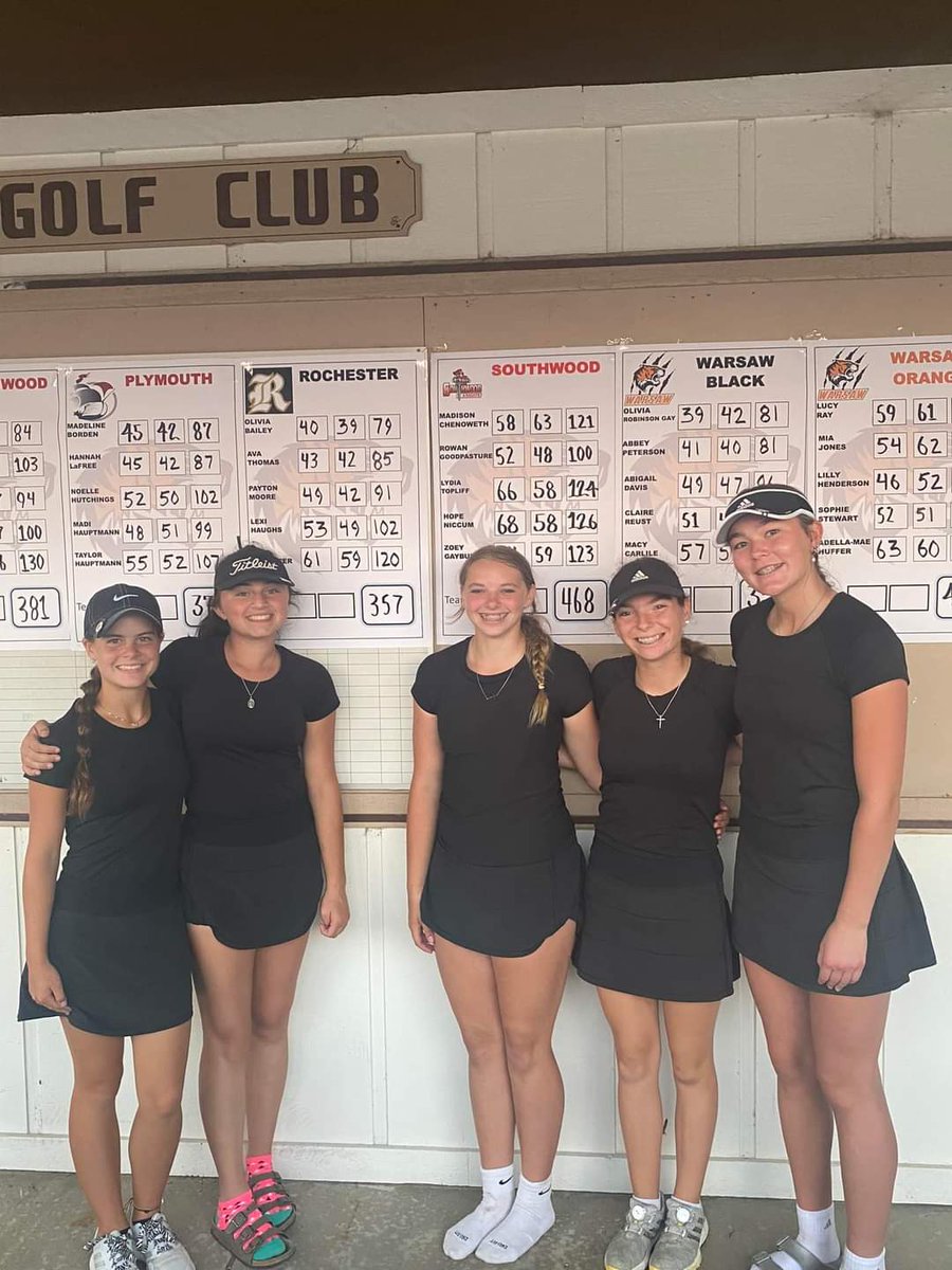 ZebraGolf's tweet photo. Another positive step for the Lady Zebras today at the Warsaw Invitational.  15 team field and the Zebras finished a solid SECOND behind Ranked Homestead.

Congrats to Olivia Bailey for shooting 79 and finishing T-4 as an individual. https://t.co/nzuwiKP1Il