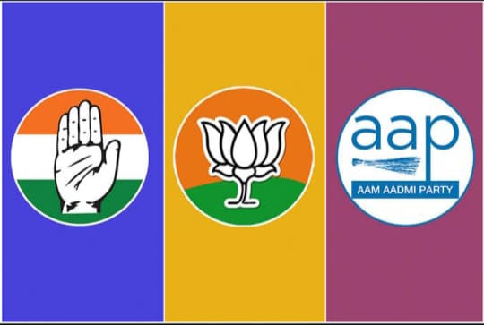 AkarapuSaiteja1's tweet photo. An internal survey of a National Party says;

AAP will become the kingmaker in Madhya Pradesh ,Chhattisgarh &amp; will make a good entry into Rajasthan.

Madhya Pradesh 
33 seats with 13% vote share,

Chhattisgarh
21 seats with 19% vote share,

Rajasthan
11 seats with 9% vote share. https://t.co/I6nFcRHPOr