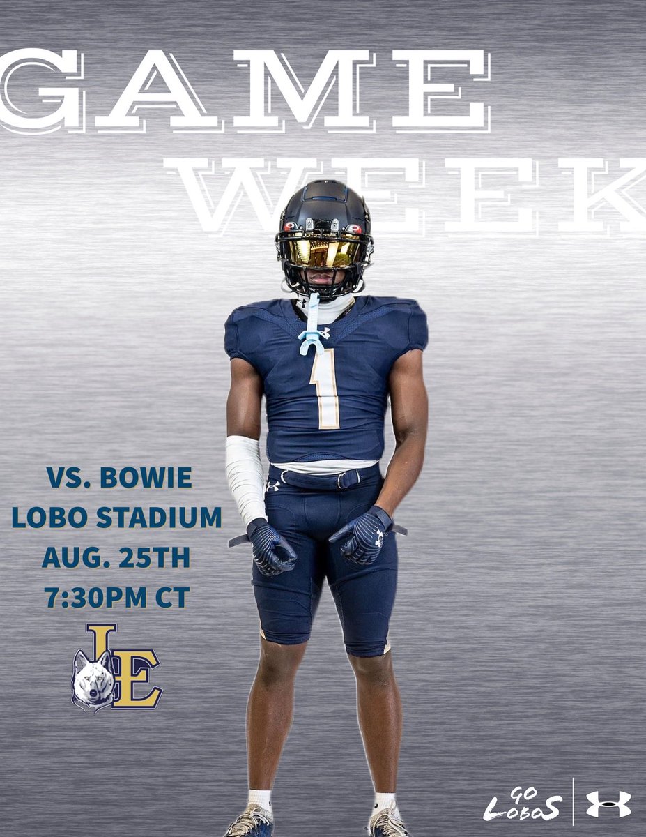 Come join the Lobos this week. Game 1.