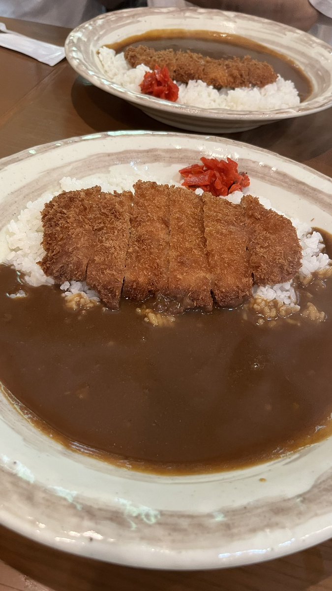 ayanesuda16's tweet photo. 菅田巡りをしてきました！
ロースカツカレーめっちゃ美味しかったです🍛トイレの隣に素敵なサプライズもありました😌🫶
久しぶりの���田活めっちゃ楽しかったです！

 #菅田巡り  #かつれつ亭 https://t.co/RYzpYfa8Pt