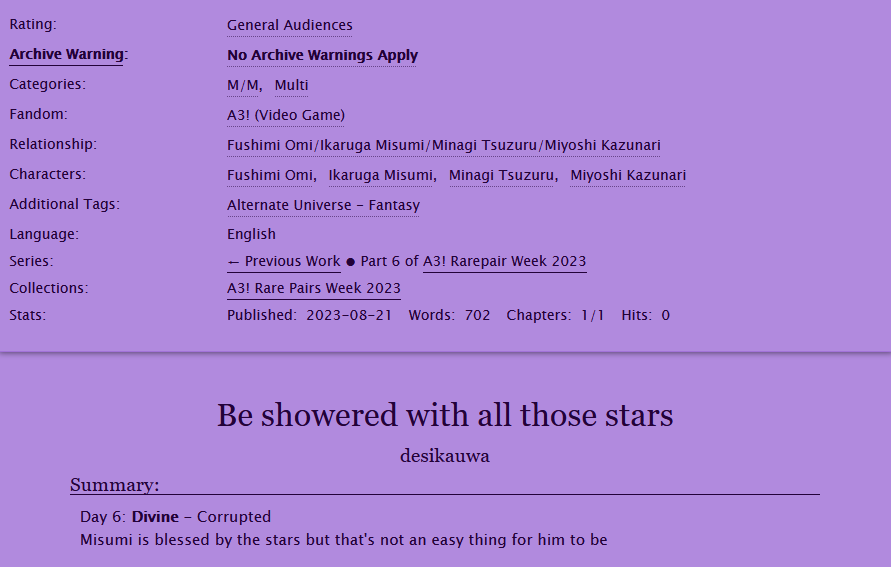 desikauwa5's tweet photo. #a3rarepairs2023 Day 6 is late but it's here! I chose Divine for the prompt. Please enjoy some Omi/Tsuzu/Misu/Kazu poly shenanigans https://t.co/rGYDYgyHMa https://t.co/wt9y1De8p5