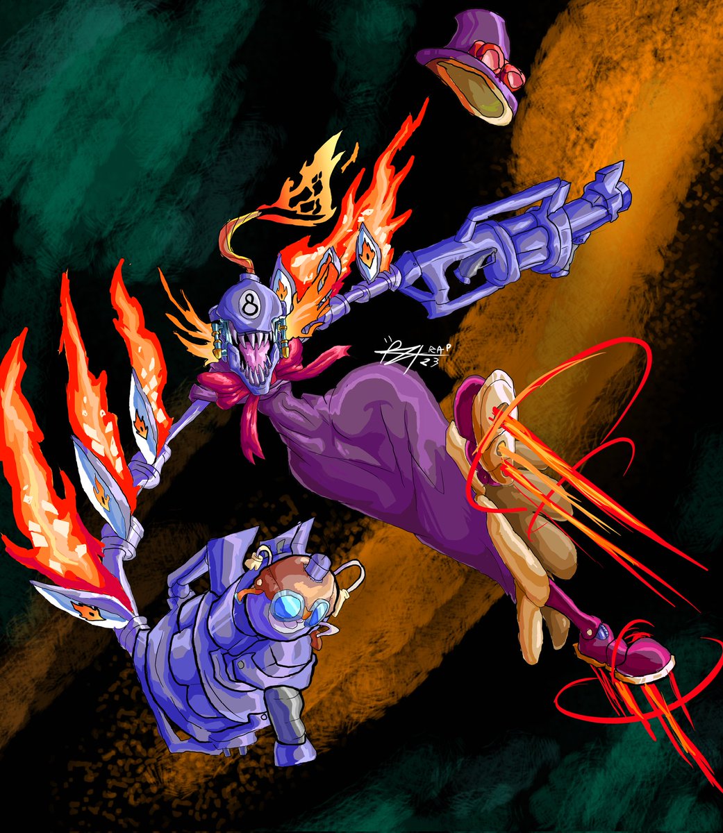 Cartoon Devil girl
#Skullgirls #skullgirlsfanart 
#chainsawman