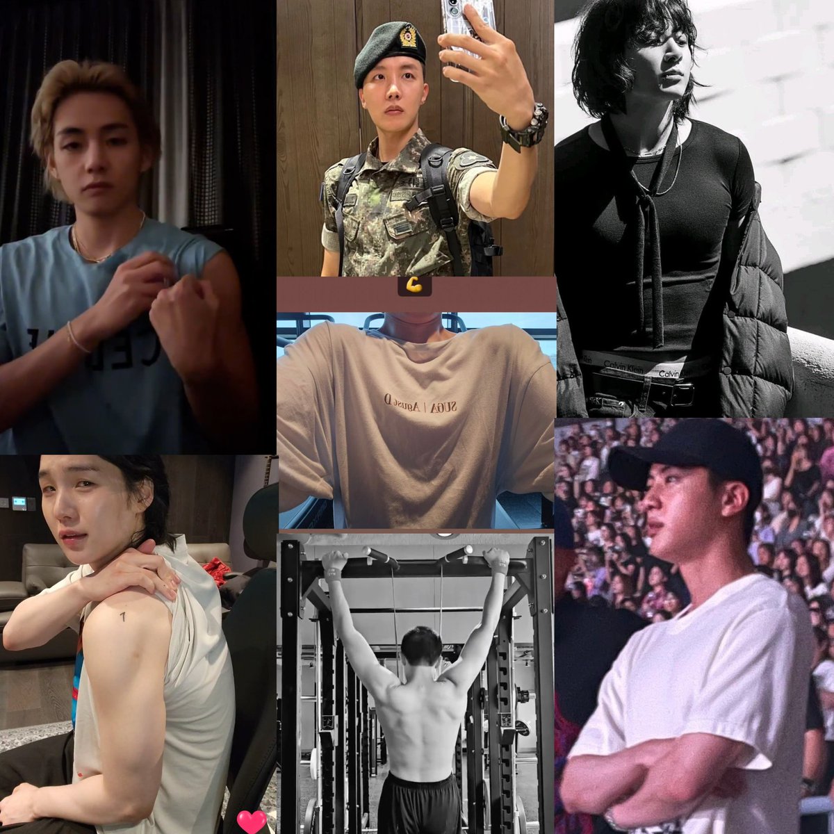 seokjinmylabsss's tweet photo. you all bangtan 💪 https://t.co/u8CKakCLdt