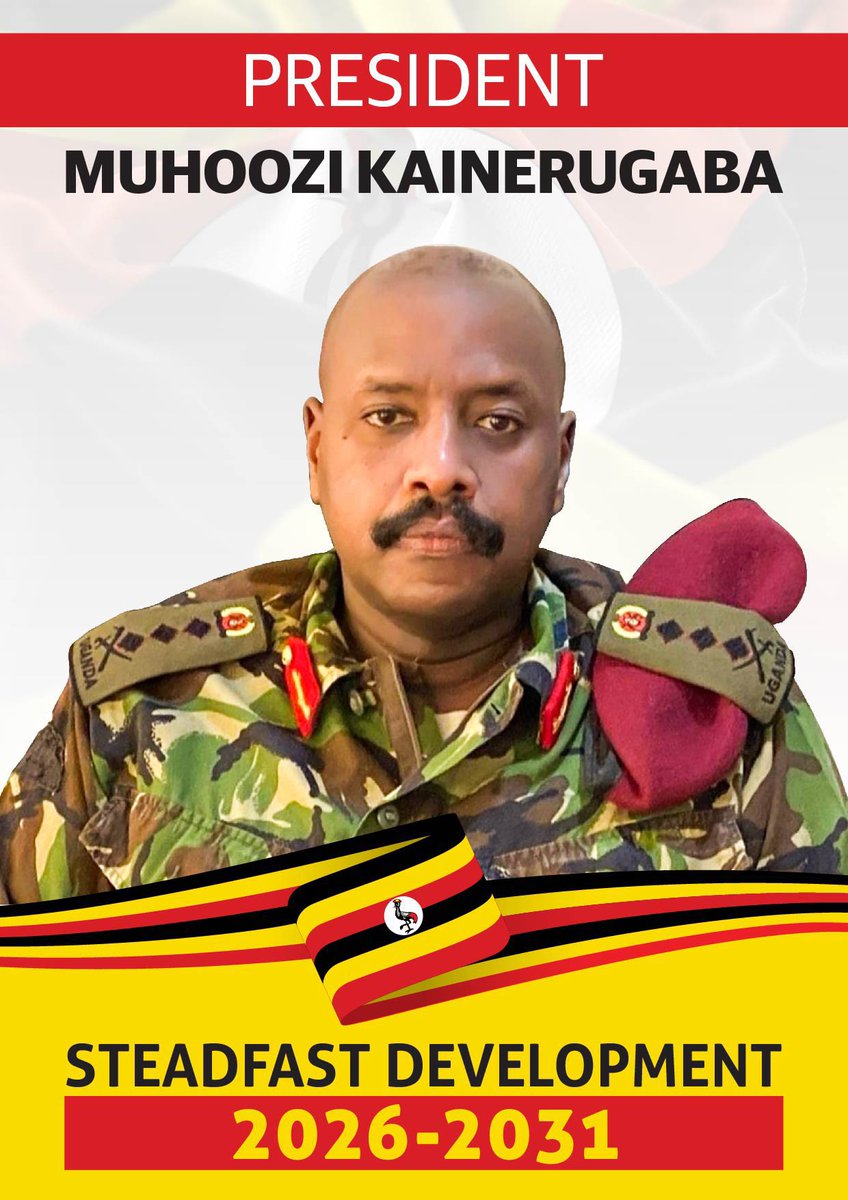 JustusKaju87975's tweet photo. Vote Gen Muhoozi Kainerugaba @mkainerugaba For President 2026. πΊπ¬π#MK2026 #VoteMK2026 #LongliveGenMK https://t.co/I7SqkH8Bpe