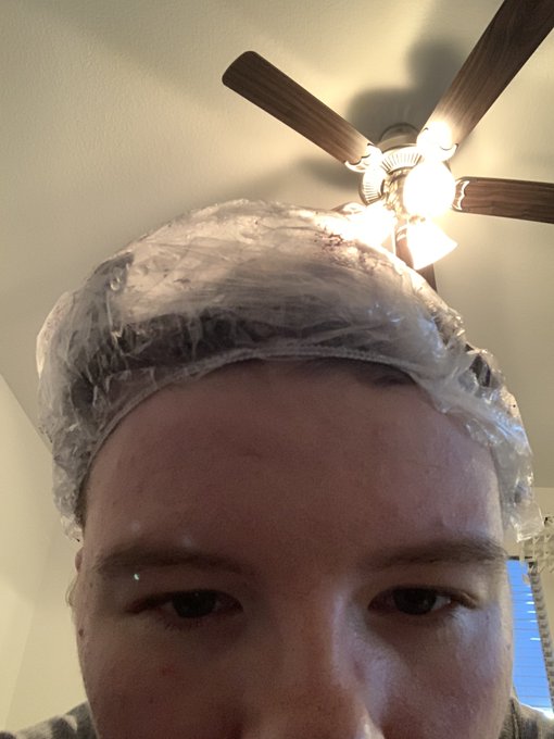 We&rsquo;re about to find out if my hair is just like dye resistant or if the last time I tried doing purple